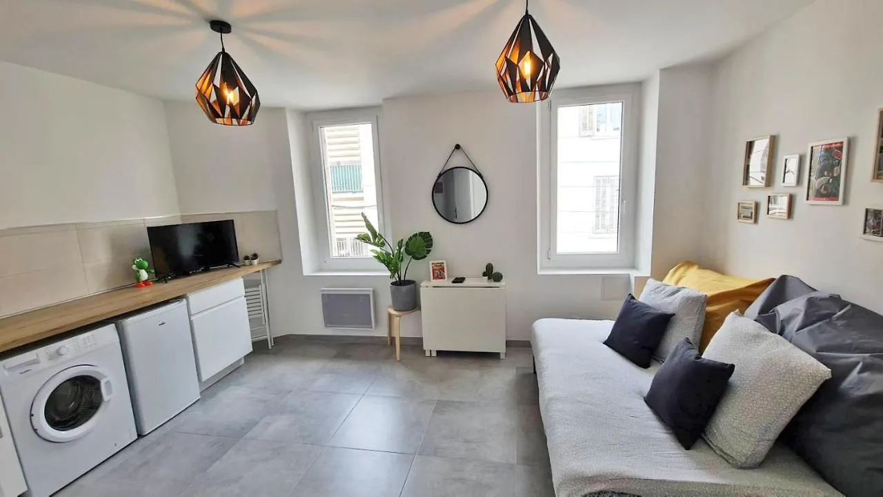 Maxbnb - Studio Cozy - Climatise - Wifi Fibre - 10 Min A Pied Gare -3- Toulon Apartment