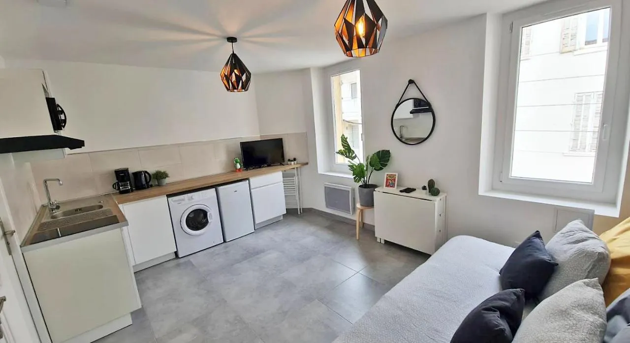 Apartment Maxbnb - Studio Cozy - Climatise - Wifi Fibre - 10 Min A Pied Gare -3- Toulon